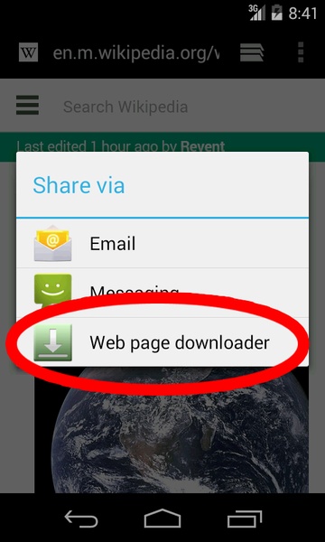 Web page downloader - Preview 4