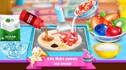 Ice Cream Roll Maker DIY Games screenshot 4
