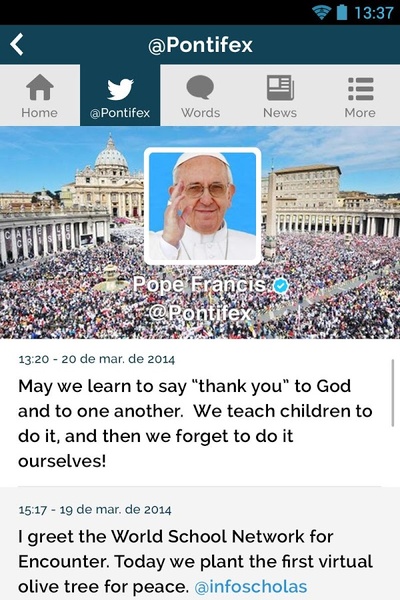 ThePopeApp - Preview 7