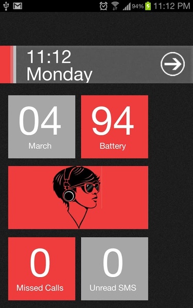 Red Theme Go Locker Theme - Preview 5