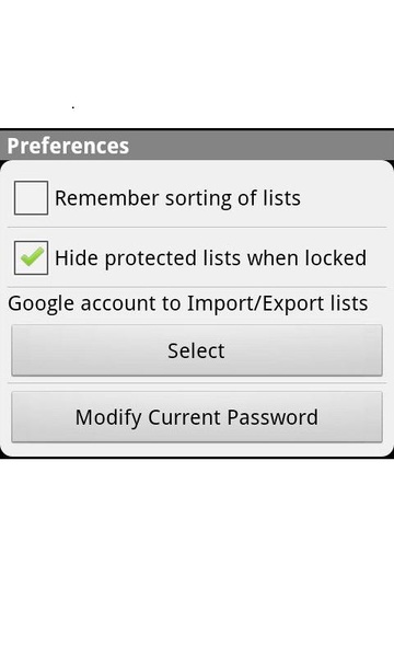 MyLists - Preview 2