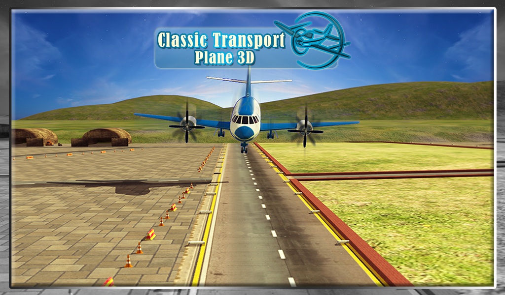 Classic Transport Plane 3D - Preview 6