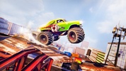 Mega Truck Rooftop Stunt Games screenshot 3