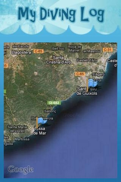 My Diving log - Preview 2