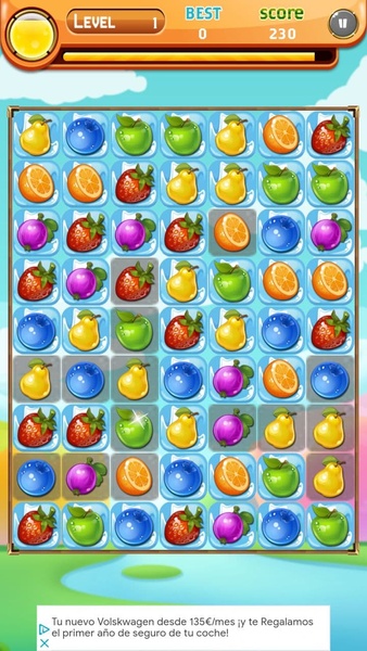 Fruits garden - Match 3 - Preview 1