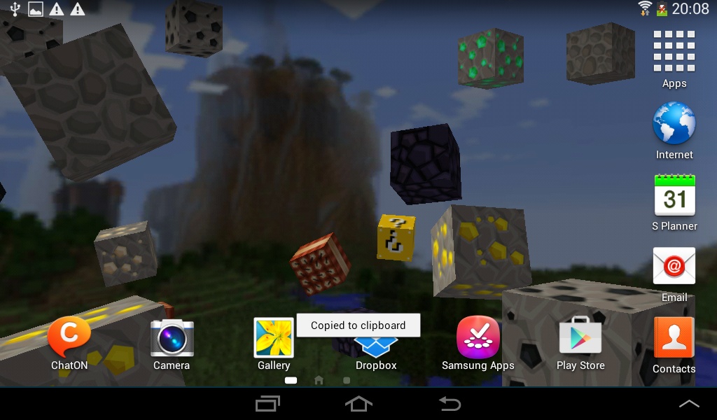Blockcraft Live Wallpaper (Free) - Preview 4