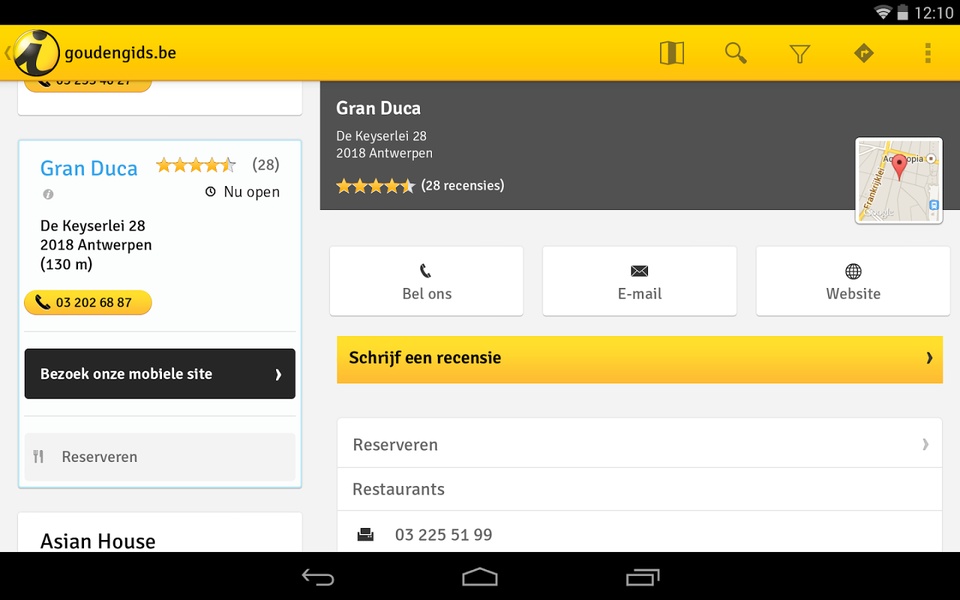 goldenpages.be - Preview 4