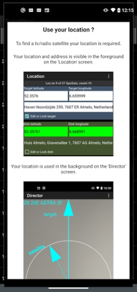 Satellite Locator - Preview 1