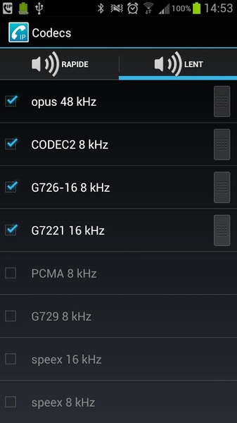 CSipSimple codec pack - Preview 1