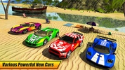 Floating Water Surfer Car Driving - Beach Racing screenshot 1