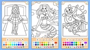 Livro para colorir para meninas screenshot 1