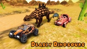 Dino World Car Racing screenshot 1