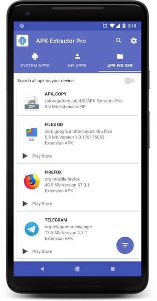 APK Extractor Pro - Preview 3