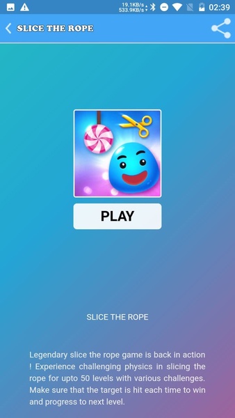 SLICE THE ROPE - Preview 1