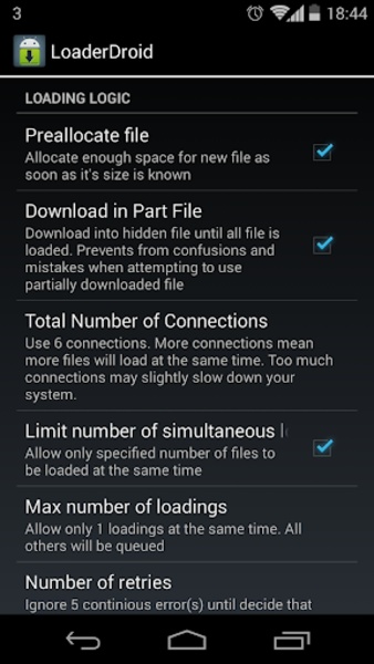 LoaderDroid - Preview 3