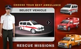 Ambulance Doctor Rescue Driver screenshot 5