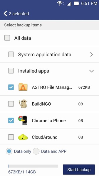 ASUS Backup - Preview 2