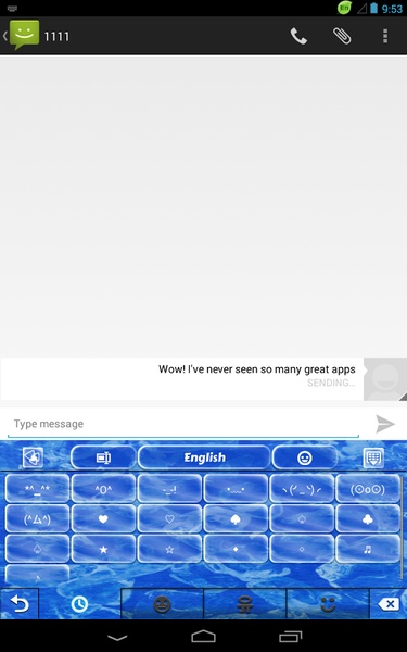 Frozen Keyboard for GoKeyboard - Preview 2
