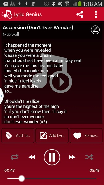 Lyric Genius - Preview 8