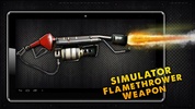 Simulator Flamethrower Weapon screenshot 2