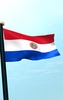 Paraguay Flag 3D Free screenshot 7