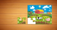 Puzzle Game Farm Animals screenshot 2