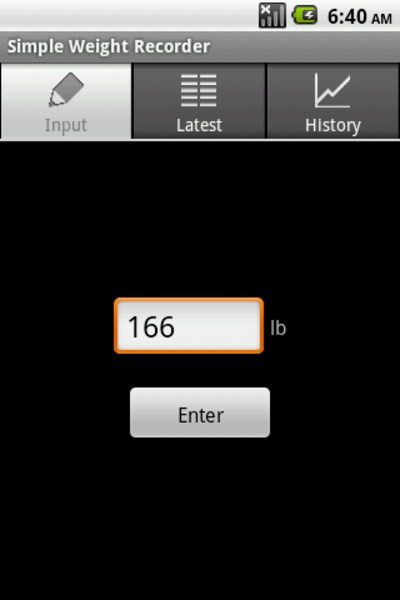 Simple Weight Recorder - Preview 8