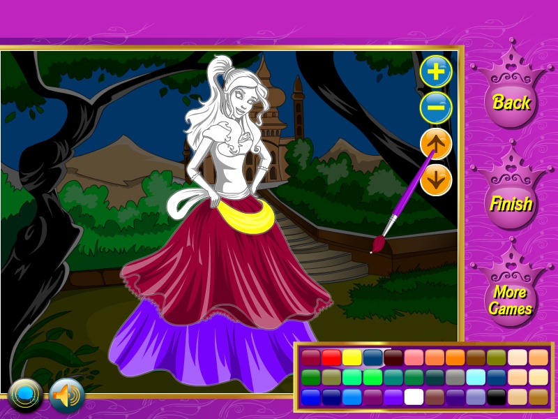 Coloring Princesses - Preview 2