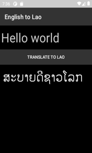 English to Lao - Preview 4