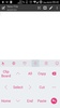 Theme x TouchPal Lollipop Pink screenshot 3