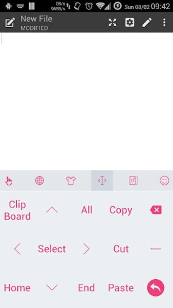 Theme x TouchPal Lollipop Pink - Preview 3