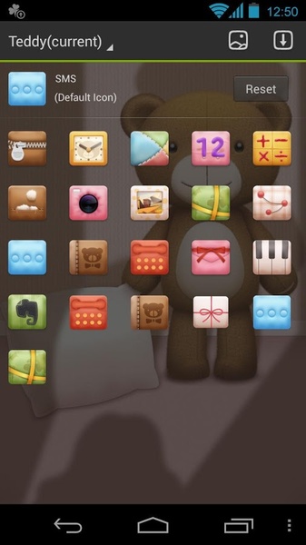 Teddy GOLauncher EX Theme - Preview 1