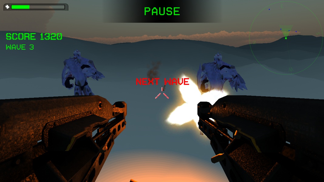 Snow Gunship Battle - Preview 2
