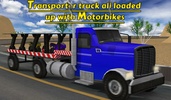 Moto Transporter Big Truck screenshot 5