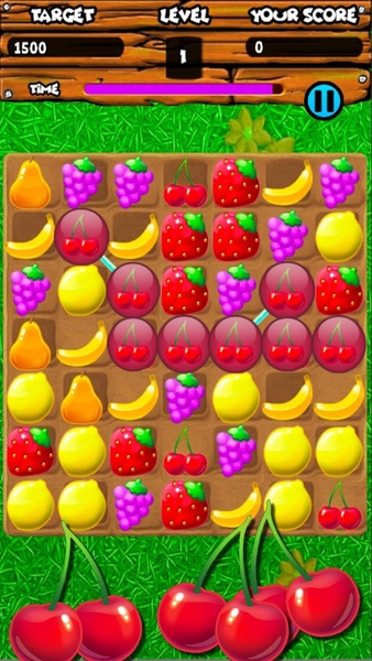Fruity Gardens - Fruit Link Puzzle Game - Preview 5