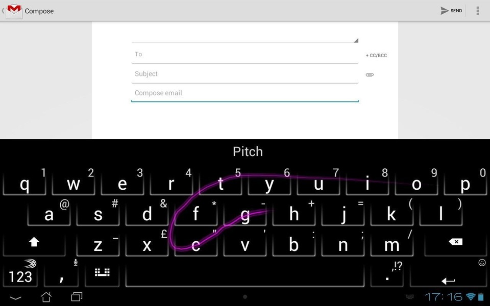 SwiftKey Tablet - Preview 3