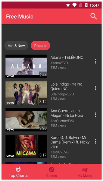 Free Music - Video Songs - Preview 2