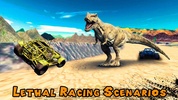 Dino World Car Racing screenshot 2