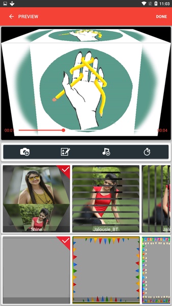 flipagram Video Slideshow photo to video with song - Preview 4