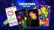 Fireworks Coloring book glitter screenshot 5