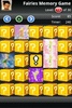Fairies Memory Game screenshot 1