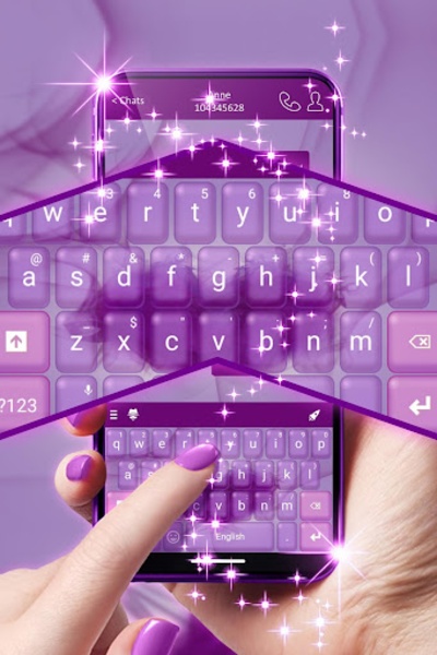 Keyboard Purple Passion - Preview 1