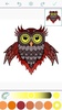 Owl Coloring Book - Anti Stress Coloring screenshot 4