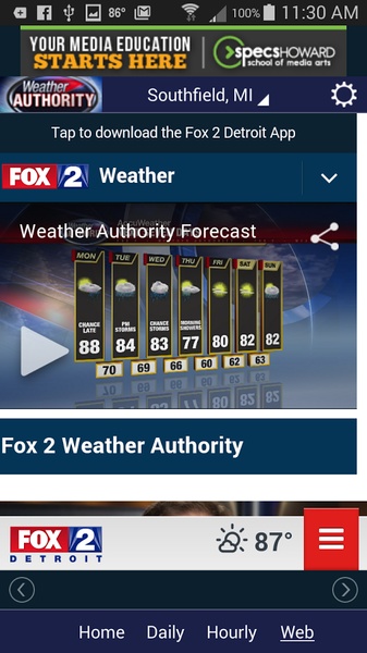Fox 2 Weather - Preview 1