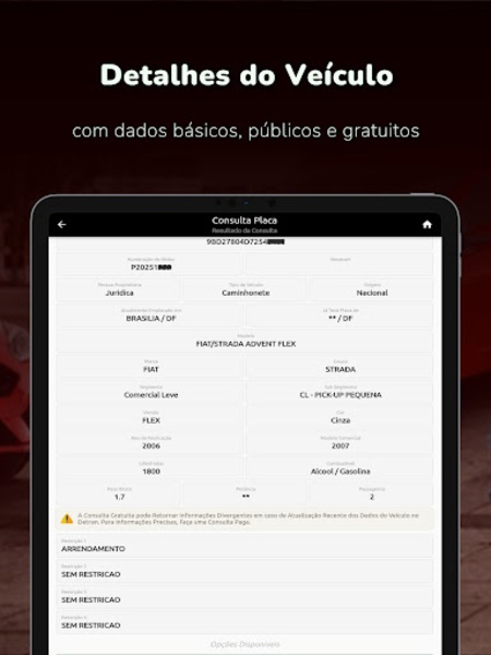 Consulta Placa - Preview 4