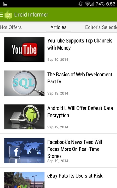 Droid Informer - Preview 3