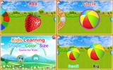 Baby Games: Shape Color & Size screenshot 13