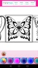 Butterfly HD Coloring Book screenshot 1