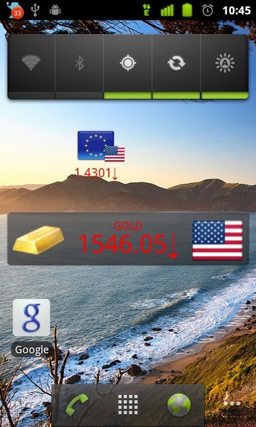 Currency Widget - Preview 1