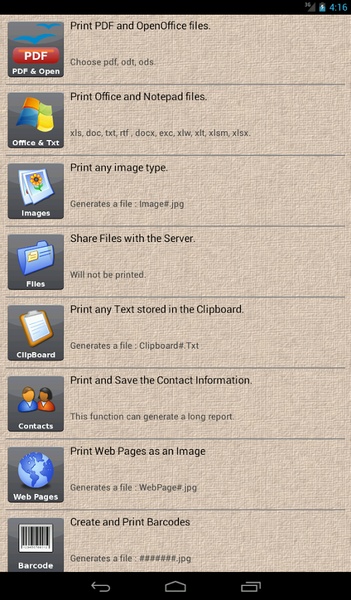 Print from Android Trial - Preview 1